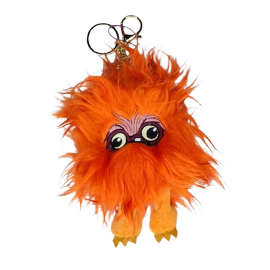 Llavero de Peluche con doble gancho metálico