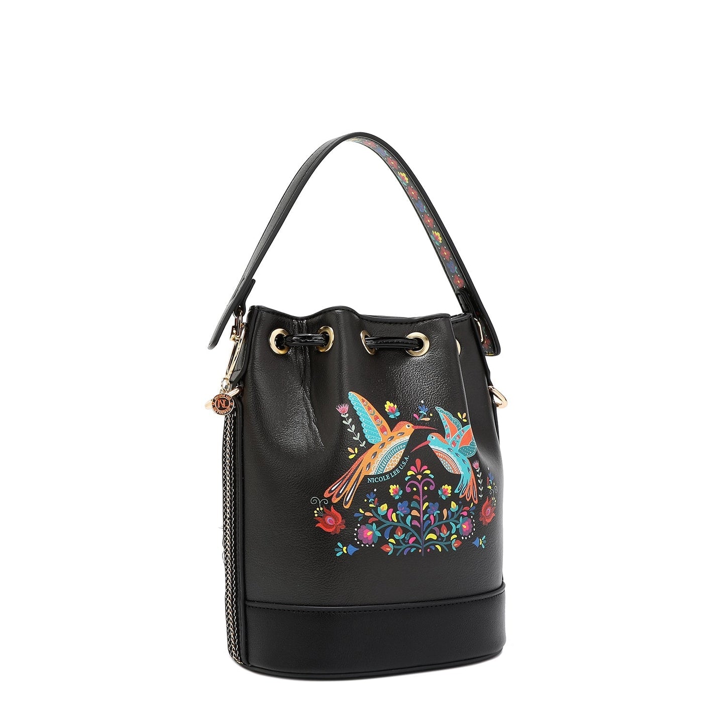 Bolso saquito Bosque de amor