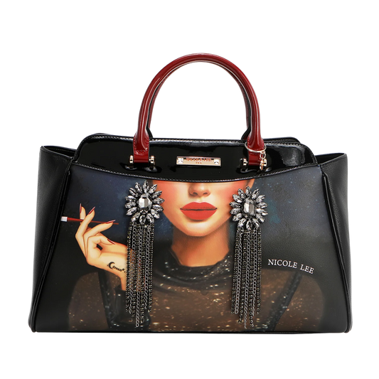 SAMANTHA LA BELLEZA WIDE HANDBAG  SLB17211-SAM