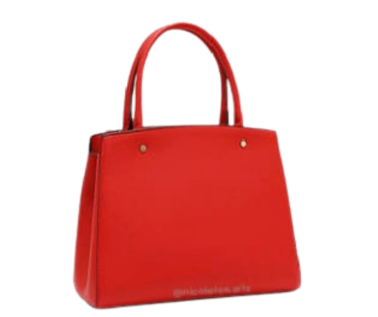 Bolso Satchel con moño rojo nicole lee