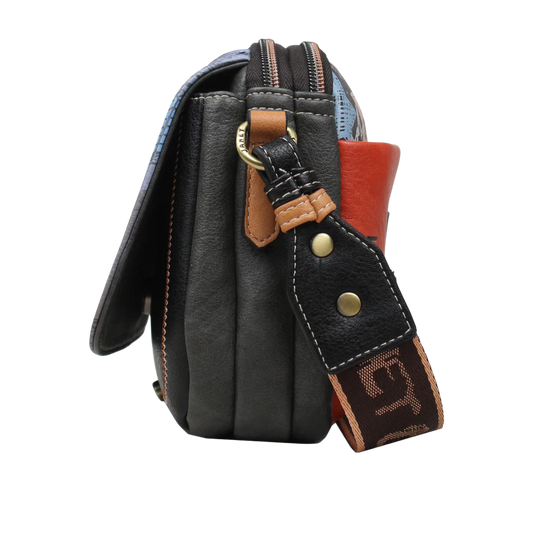 Crossbody Mensajero Paris Dream Janet Bear J029a Bolso Híbrido Cruzado y Mensajero