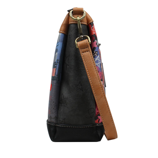 Crossbody Paris Dream Janet Bear J075 Bolso Cruzado Compacto Parisino