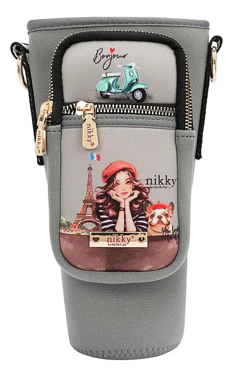 Crossbody Alargada Eiffel Dreams Nikky By Nicole Lee