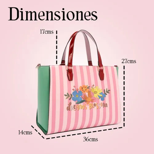 Bolsa Tote De Nicole Lee Estampado Dreams Blossom