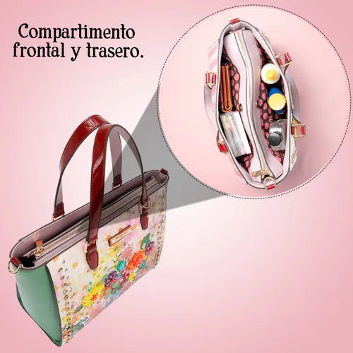 Bolsa Tote De Nicole Lee Estampado Dreams Blossom