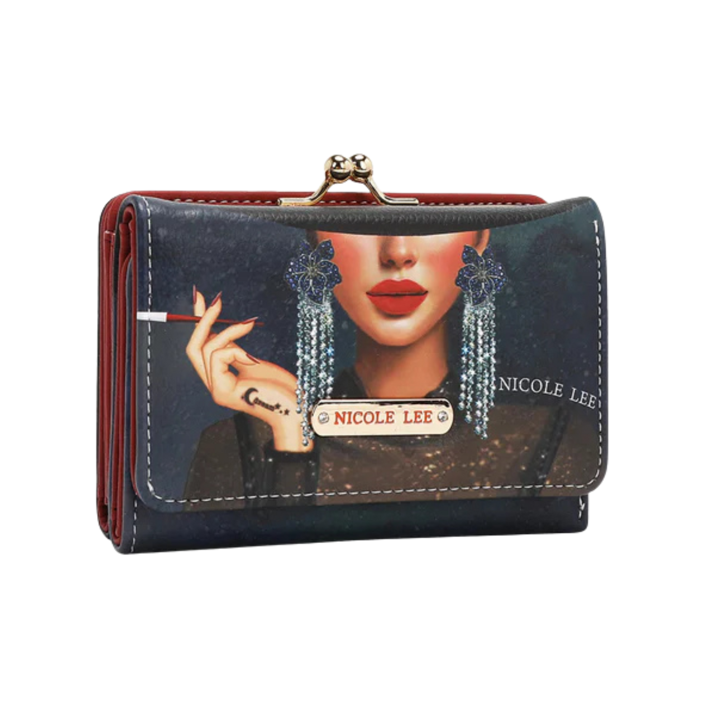 Cartera Nicole Lee PRT7452 Samantha la Belleza | Triplicable y Elegante