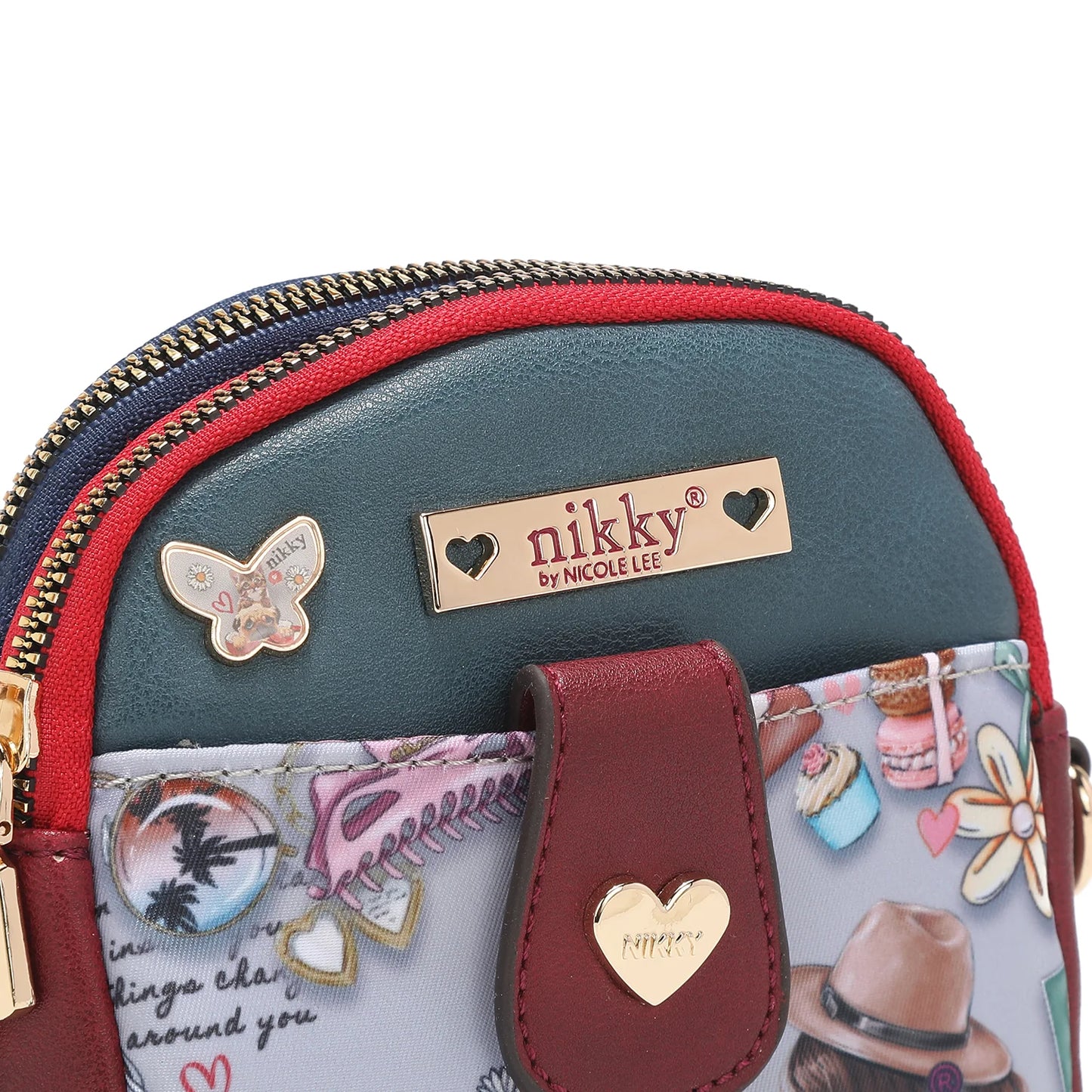 CROSSBODY CON DOBLE COMPARTIMENTO BONNIE NIKKY WORLD