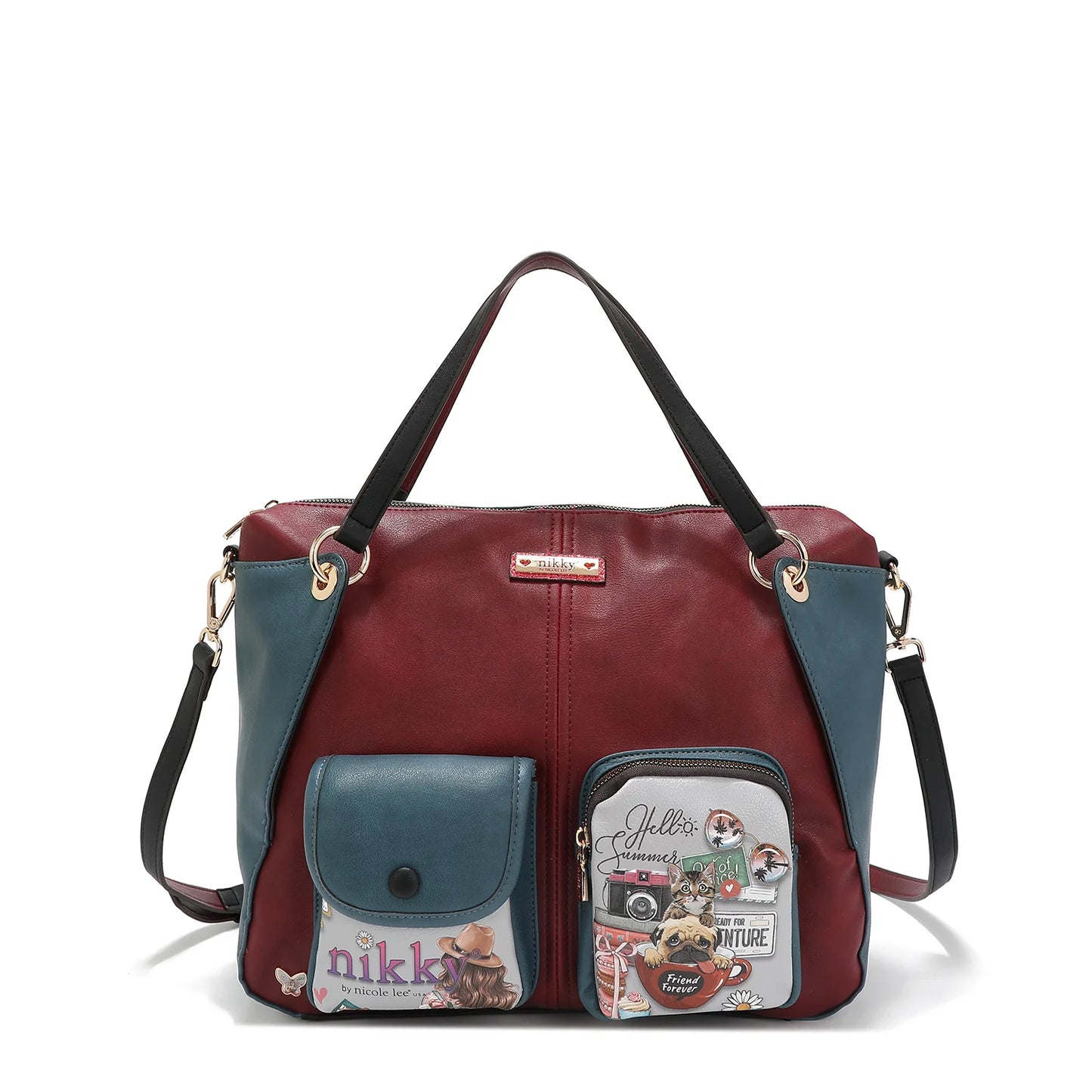 BOLSA ESTAMPADA NIKKY WORLD