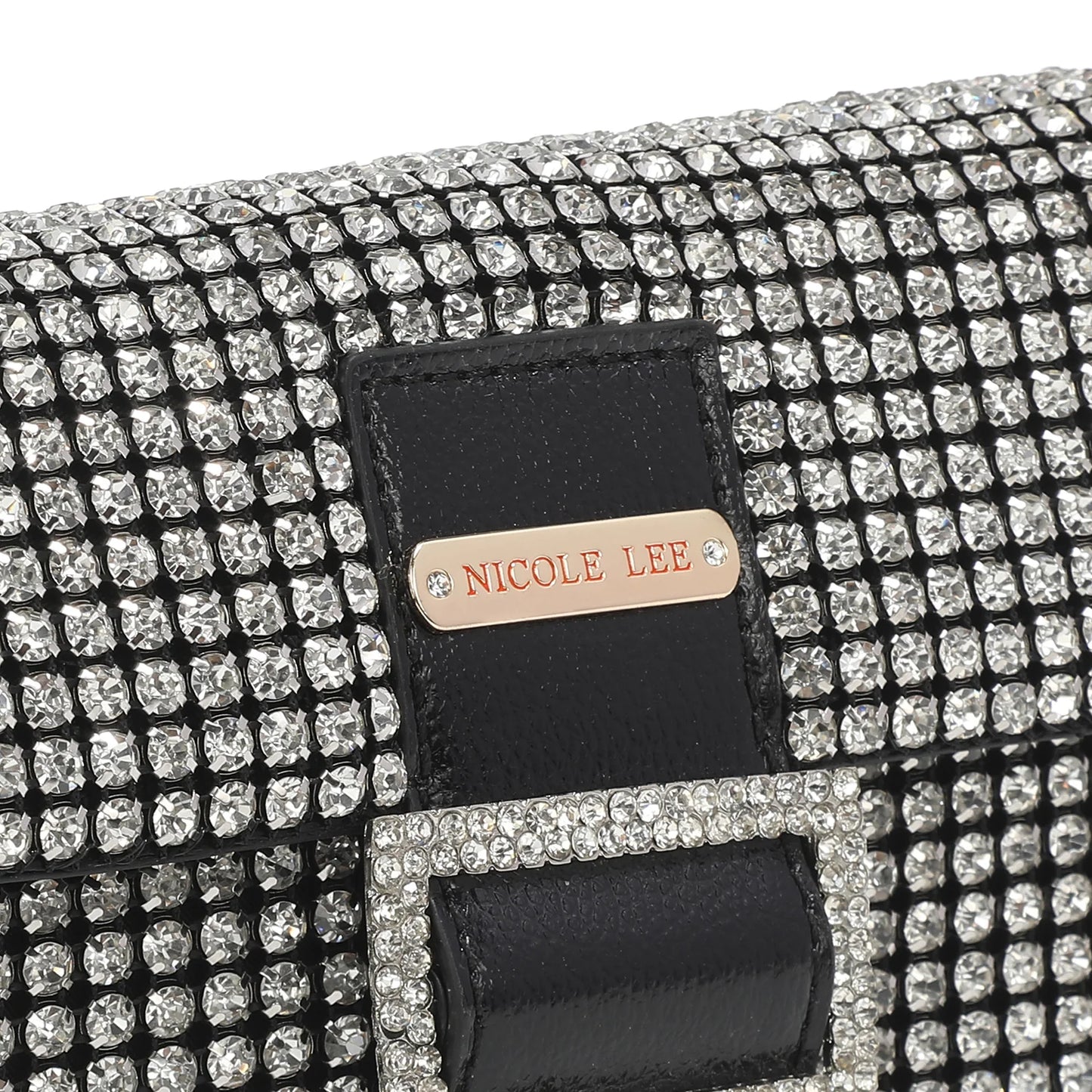 Bolsa Shoulder Nicole Lee Estella de fiesta - Negro