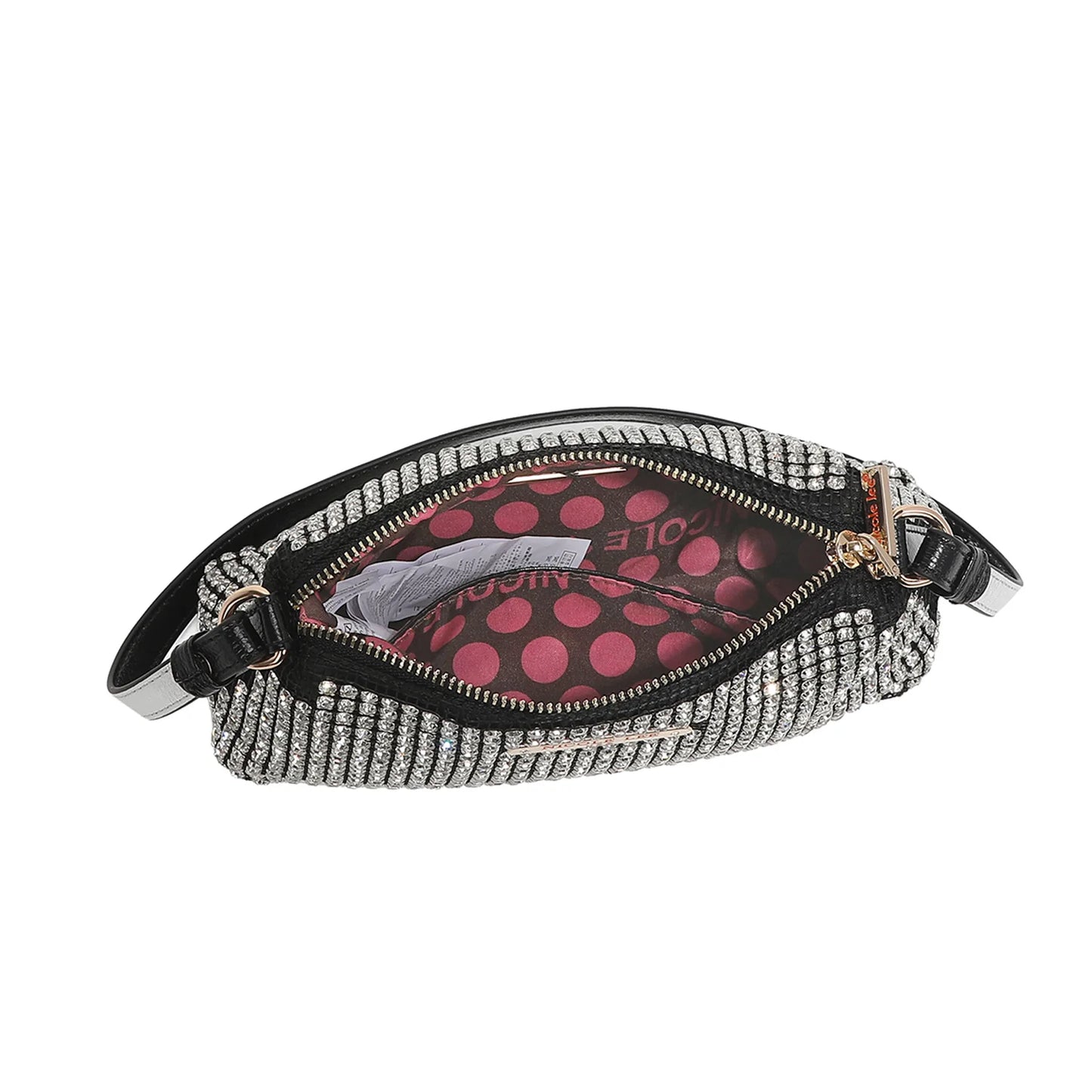 Bolsa Cruzada Nicole Lee Estella de fiesta - Negro