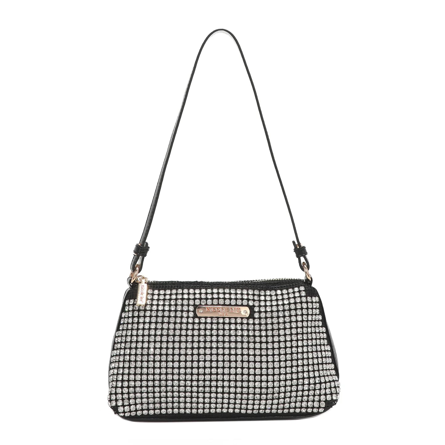 Bolsa Cruzada Nicole Lee Estella de fiesta - Negro