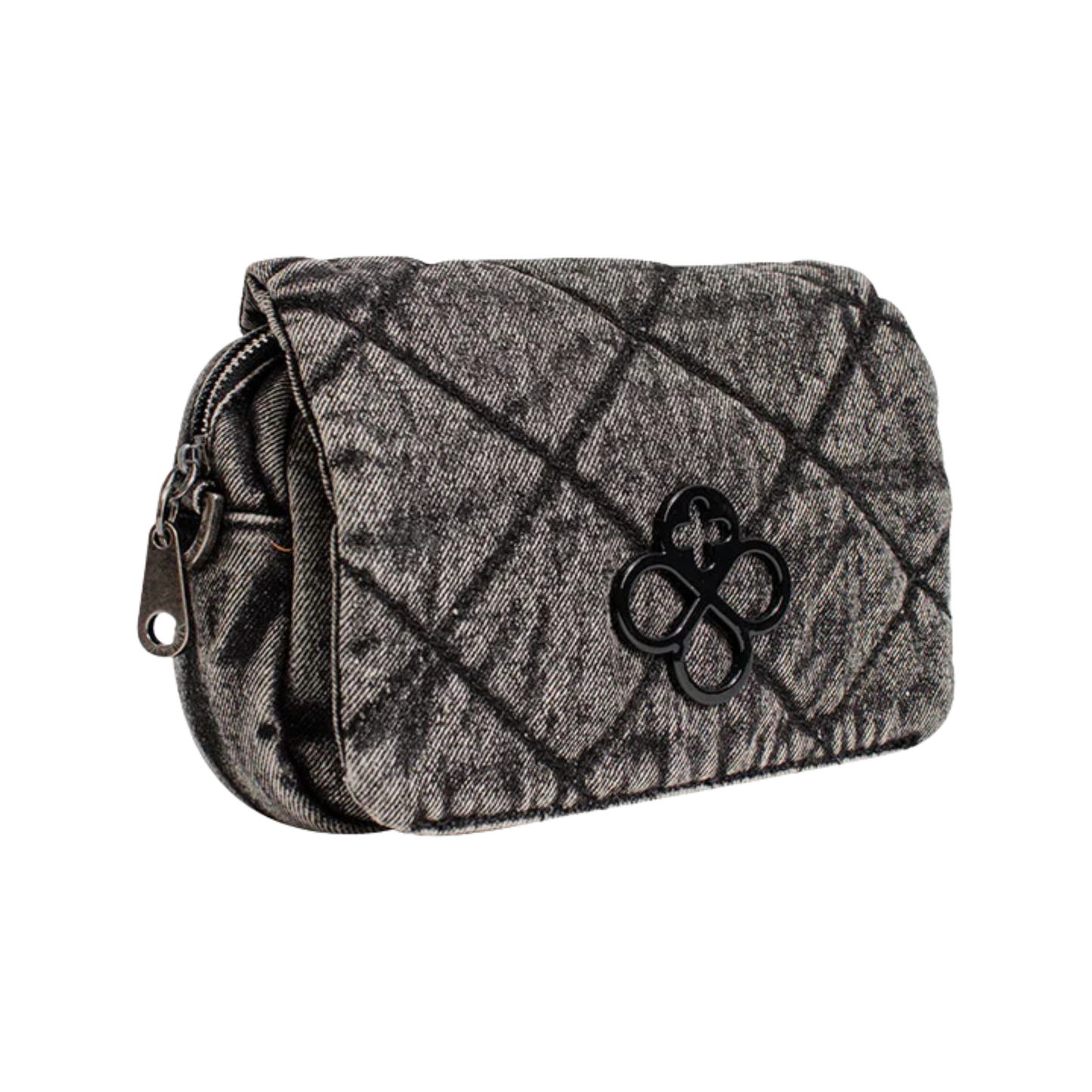 Bolso Crossbody JI 2592 Jaime Ibiza – Elegante, Compacto y Negro Aterciopelado