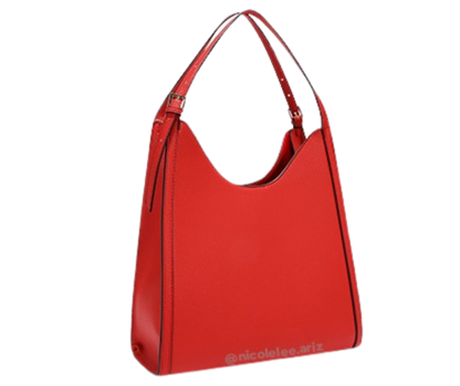 Bolso Hobo con moño rojo nicole lee