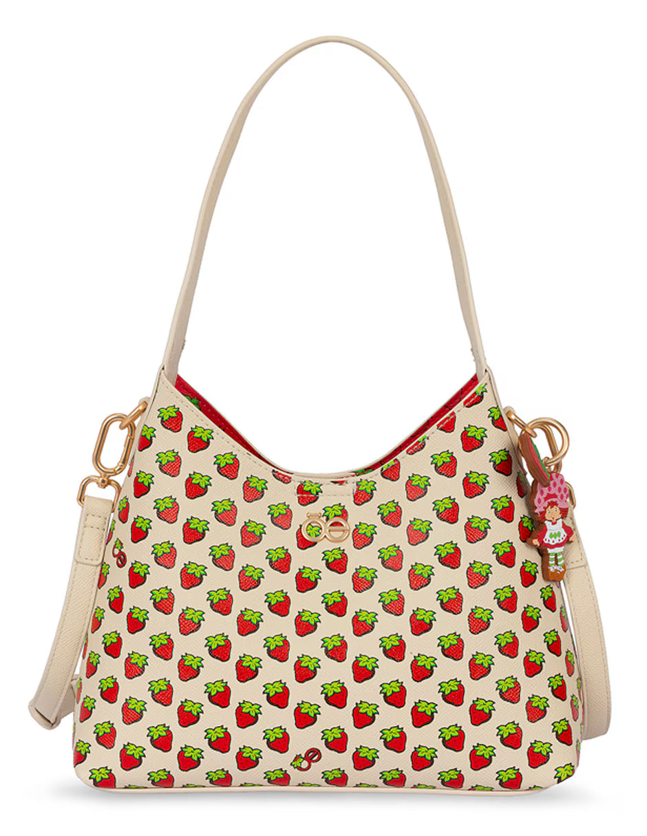 Bolsa Hobo Mediana Oe X Rosita Fresita Color Multicolor