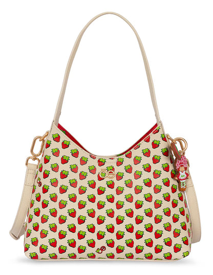 Bolsa Hobo Mediana Oe X Rosita Fresita Color Multicolor