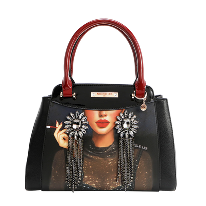 SAMANTHA LA BELLEZA SATCHEL BAG SLB17209-SAM