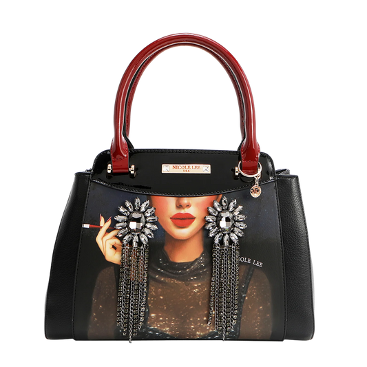 SAMANTHA LA BELLEZA SATCHEL BAG SLB17209-SAM