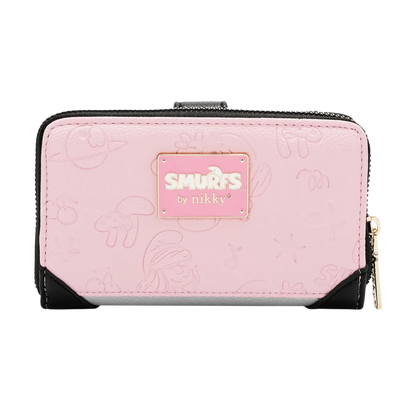 Cartera Con Grabado Pitufos By Nicole Lee