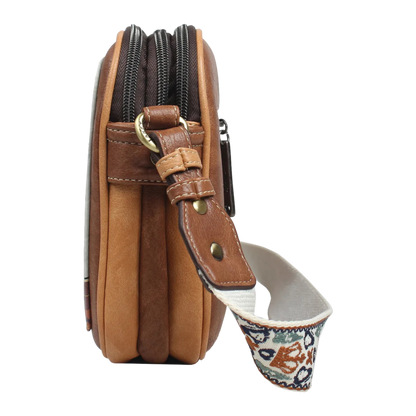 Crossbody London Journey Janet Bear J009 Bolso Cruzado con Estampado Londinense