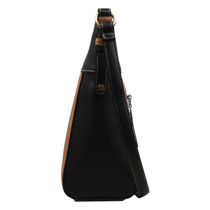 Bolso Hobo Paris Dream Janet Bear J048a Estampado Parisino Elegante