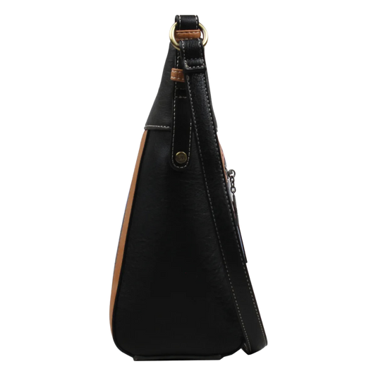 Bolso Hobo Paris Dream Janet Bear J048a Estampado Parisino Elegante