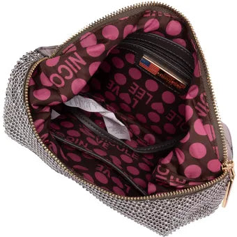 Bolsa Hobo Nicole Lee Celestia de fiesta - Charcoal