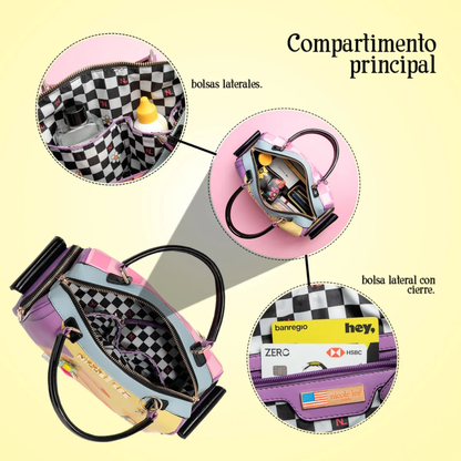 Bolsa Boston Colección Nail Polish de Nicole Lee