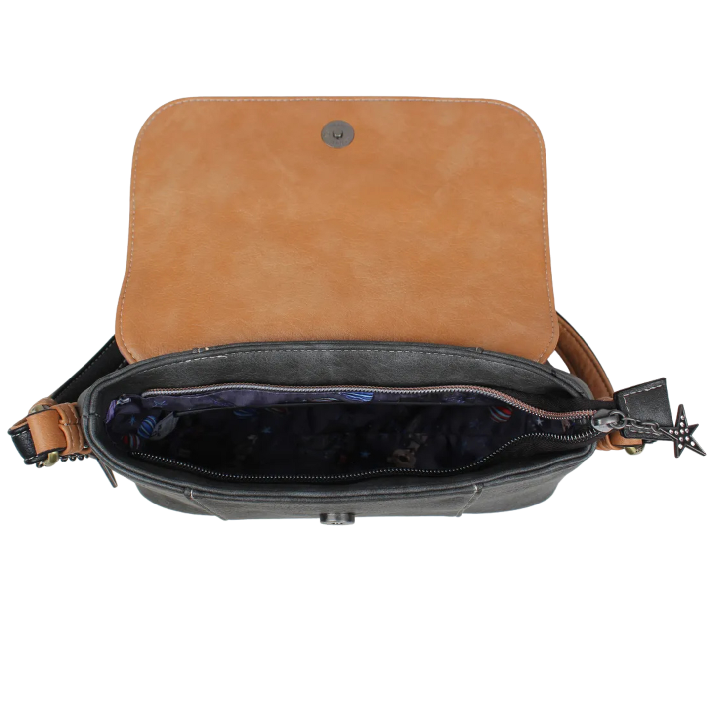 Bolso crossbody Mensajero Paris Dream Janet Bear J096 Estilo Urbano con Diseño Parisino