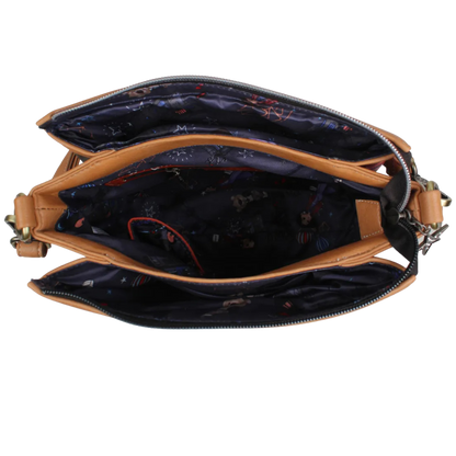 Crossbody Paris Dream Janet Bear J075 Bolso Cruzado Compacto Parisino