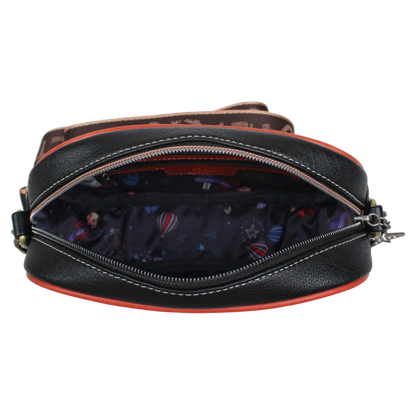 Crossbody Paris Dream Janet Bear J002a Bolso Cruzado con Estampado Parisino Exclusivo