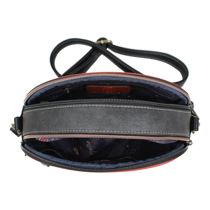 Crossbody Paris Dream Janet Bear J092 Bolso Cruzado con Estampado Parisino