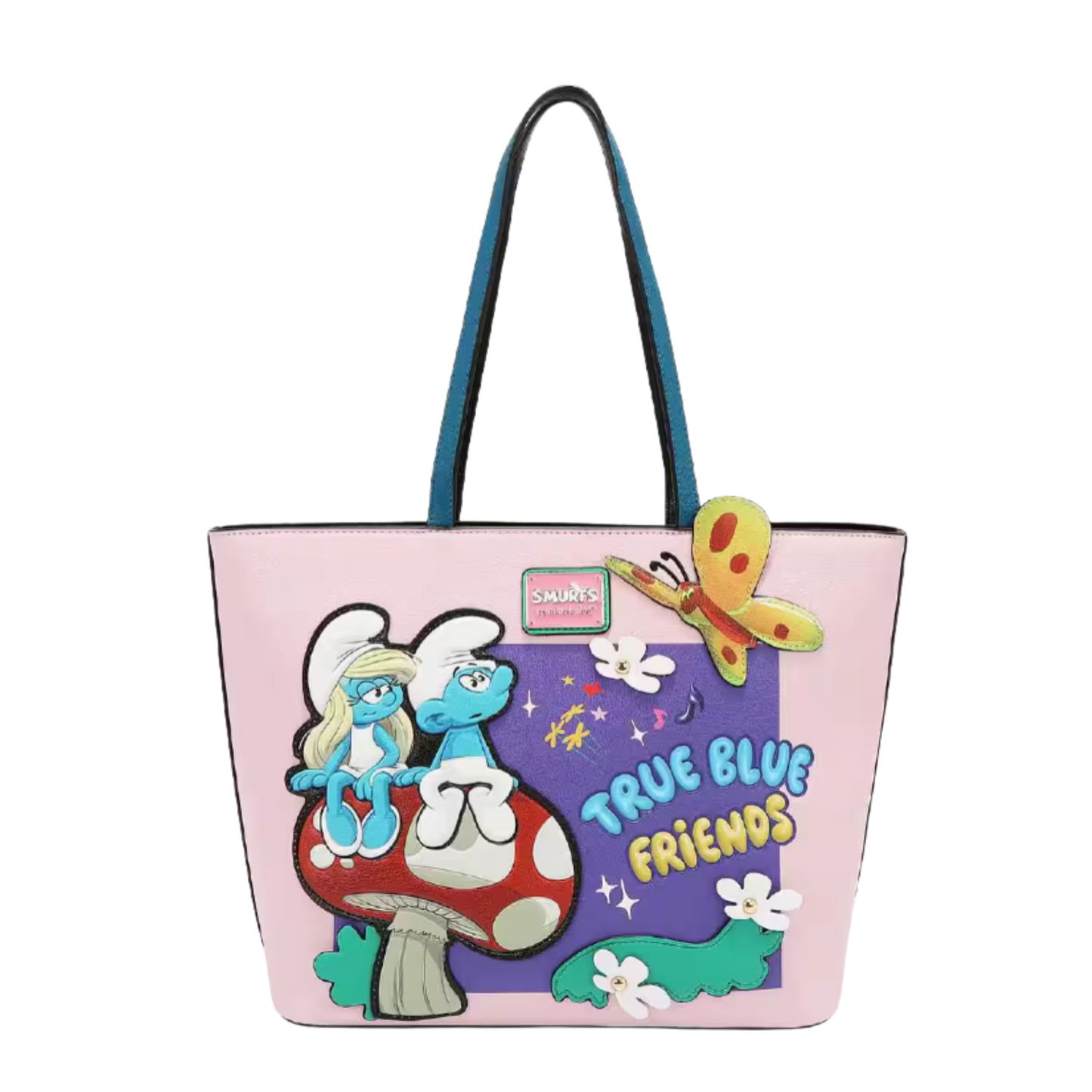 Bolsa Tote “TRUE BLUE FRIENDS” de Nicole Lee