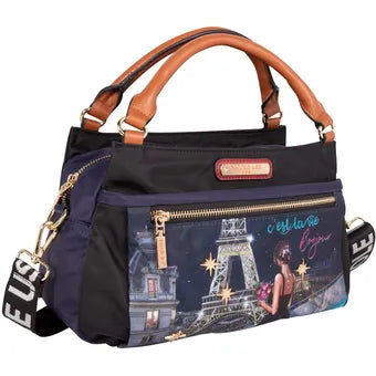 Bolsa Cruzada Nicole Lee de Nylon - Tonight For You