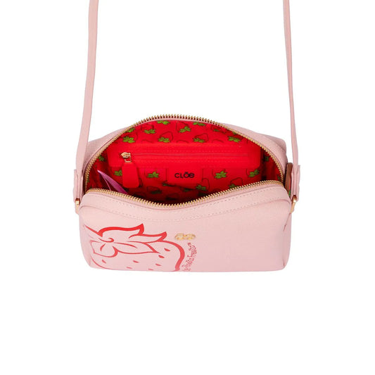 Lady Bag Mediana Oe X Rosita Fresita Color Rosa