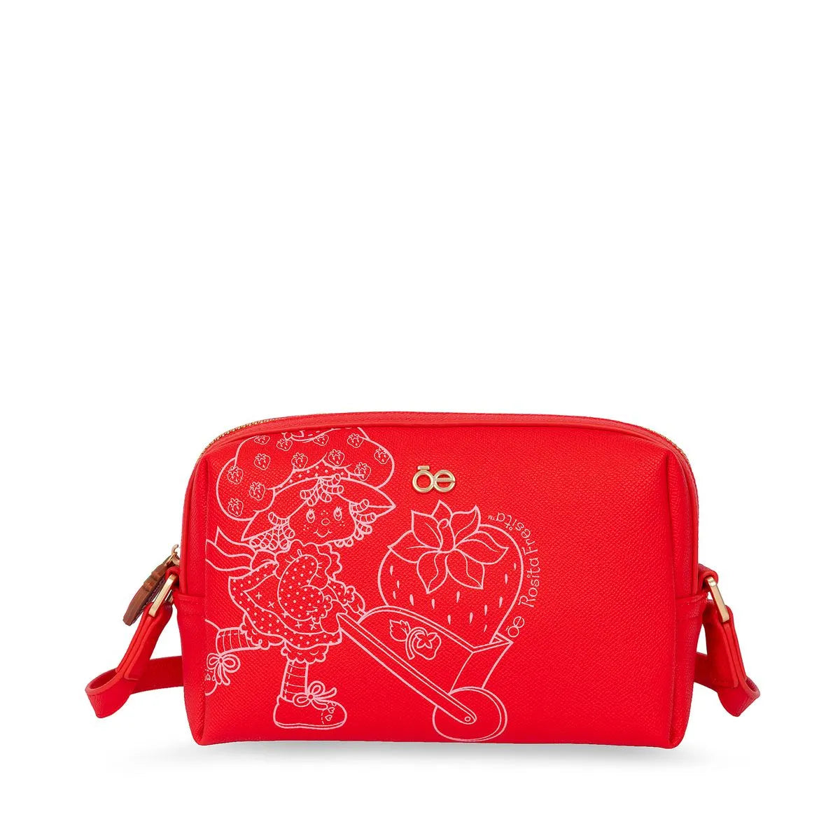 Lady Bag Mediana Oe X Rosita Fresita Color Rojo