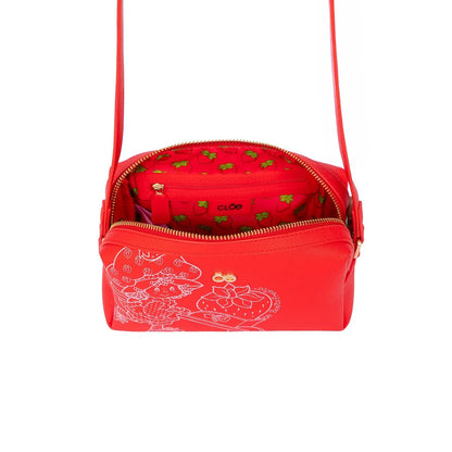 Lady Bag Mediana Oe X Rosita Fresita Color Rojo