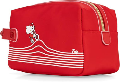 Cosmetiquera Mediana Oe x Hello Kitty color Rojo Para Mujer