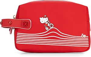 Cosmetiquera Mediana Oe x Hello Kitty color Rojo Para Mujer