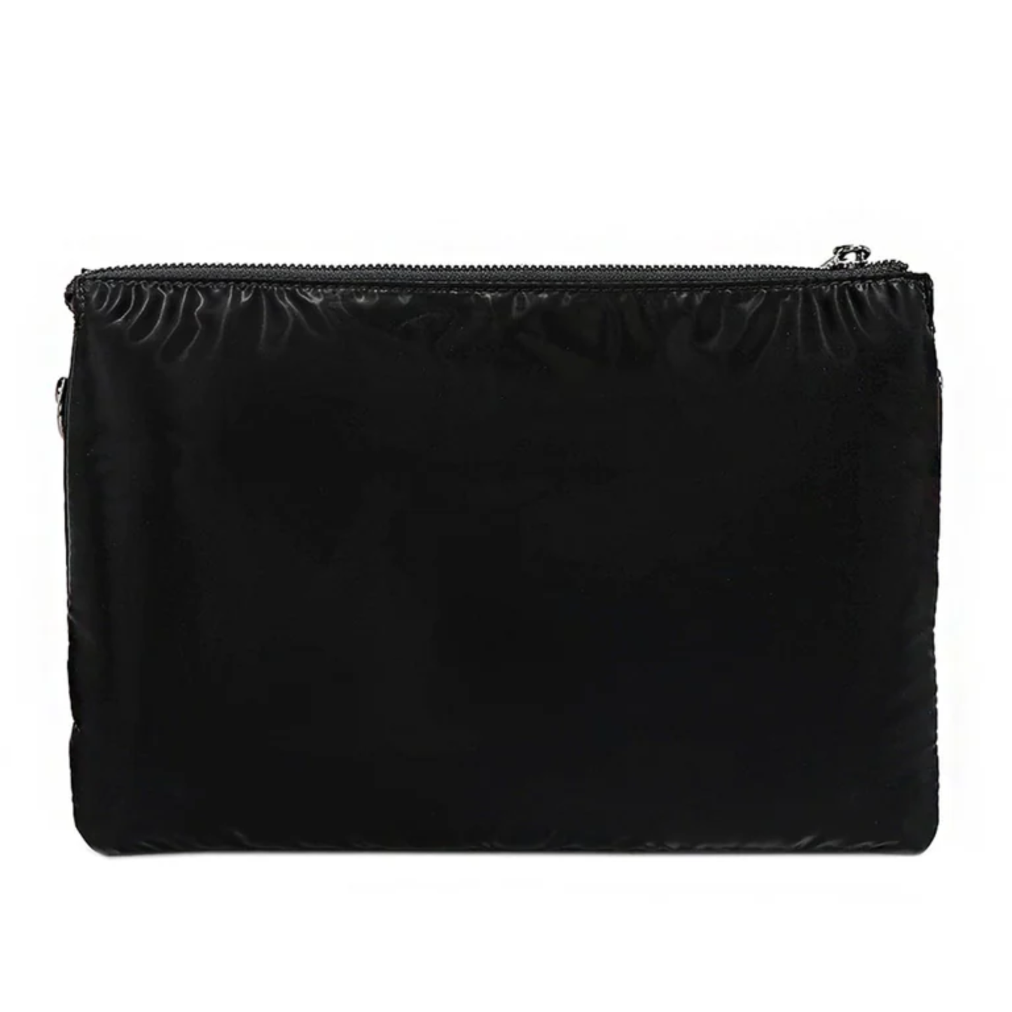 BOLSO CRUZADO CON CREMALLERA ACOLCHADO (NEGRO) de Nicole Lee