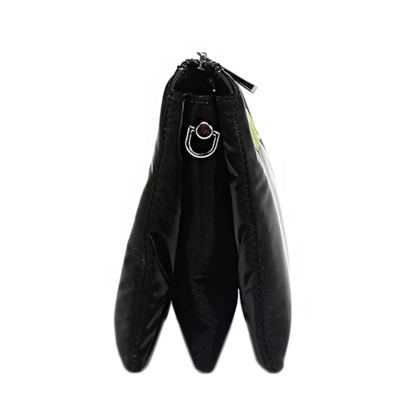 BOLSO CRUZADO CON CREMALLERA ACOLCHADO (NEGRO) de Nicole Lee