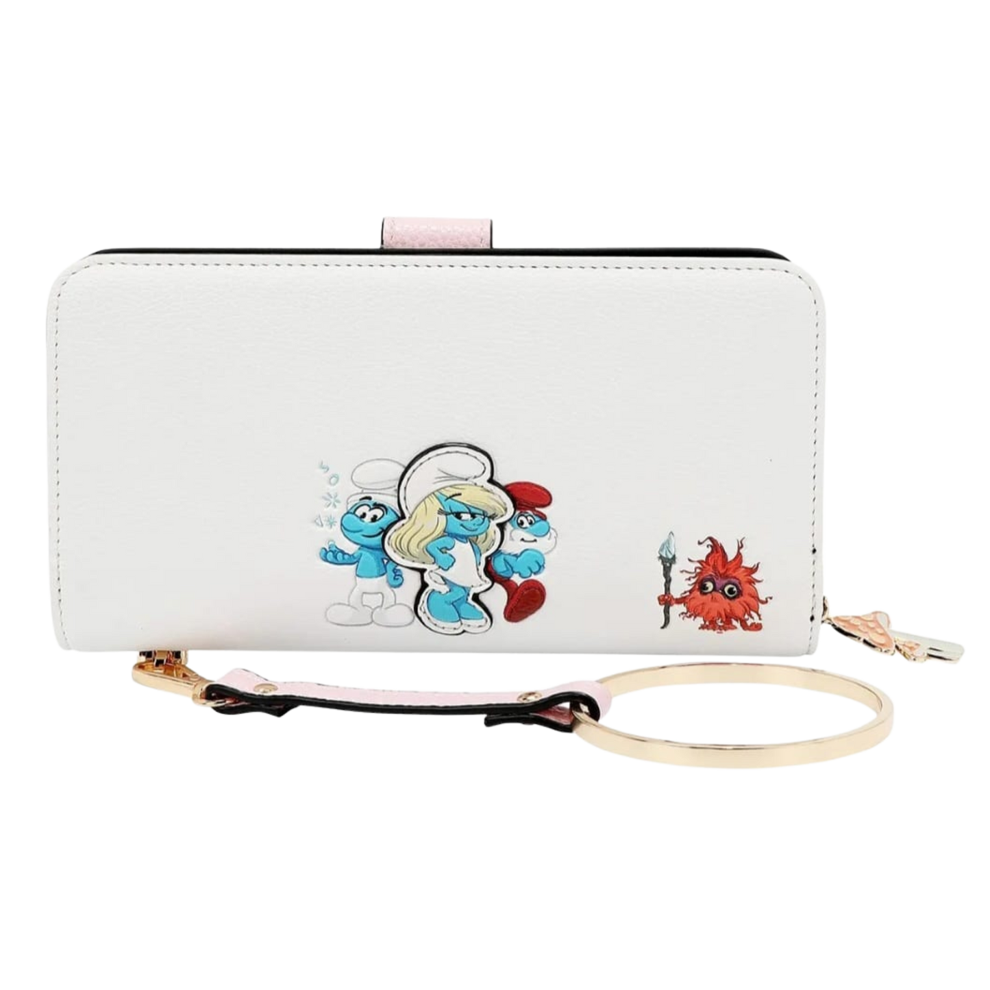 Cartera estampada con detalles 3D" A SMURF ADVENTURE"