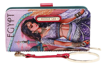 Cartera Nicole Lee Con Correa Y Pulsera 6700