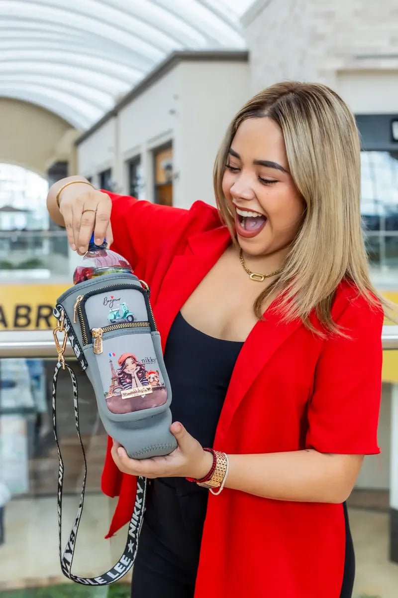 Crossbody Alargada Eiffel Dreams Nikky By Nicole Lee