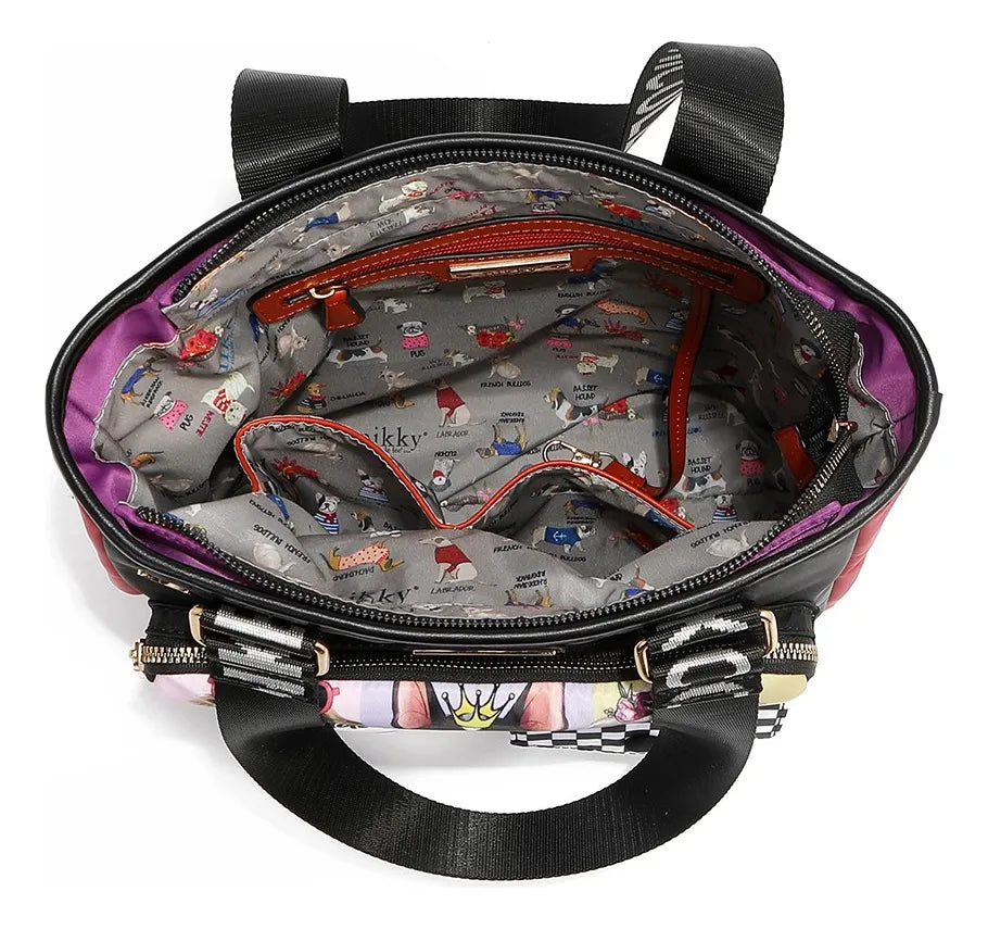 Bolsa Tote Con Bolsitas Al Frente Best Buddies Nikky