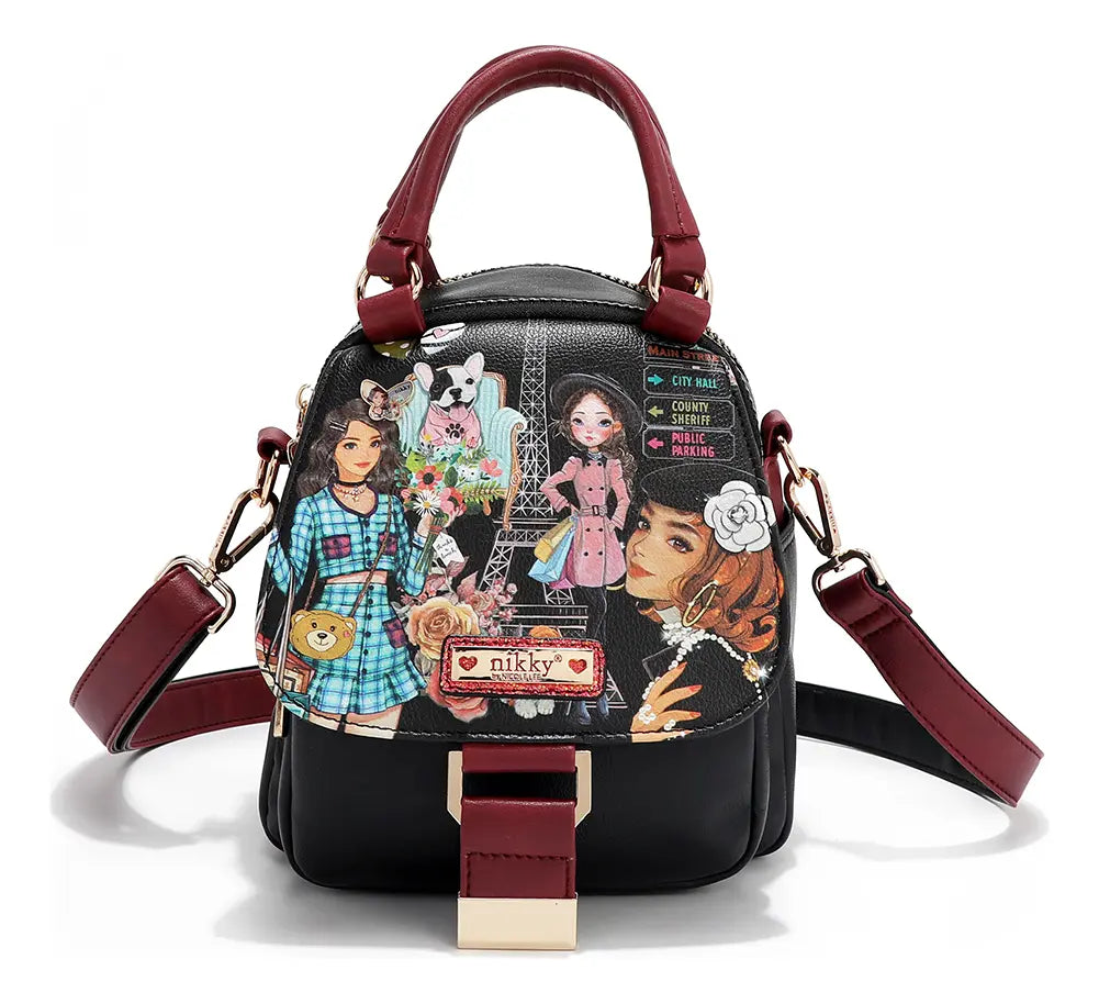 Crossbody Mochila Nikky Makes Friends Nikky By Nicole Lee
