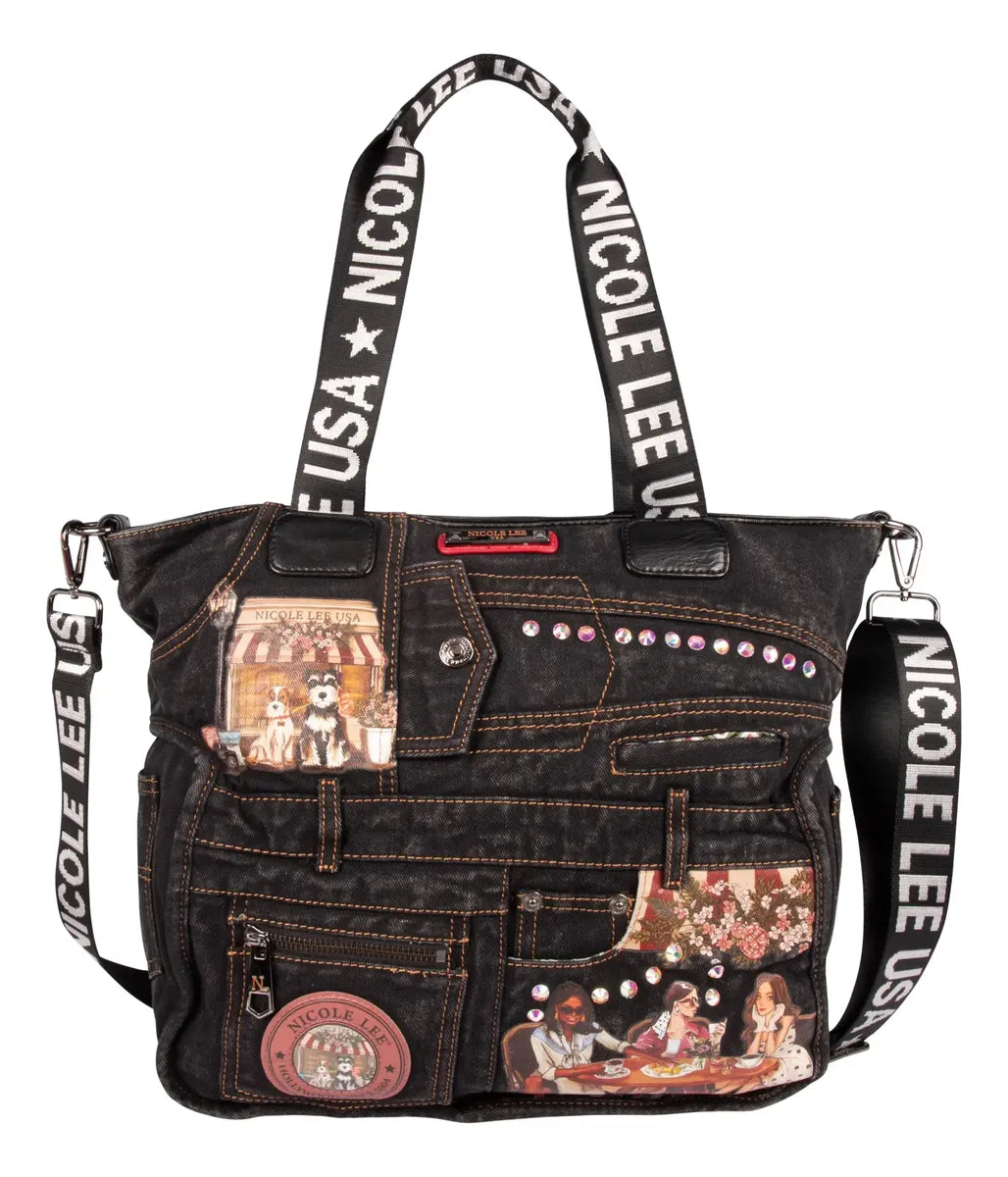 Bolso de mezclilla tote JS16973  SISTERS