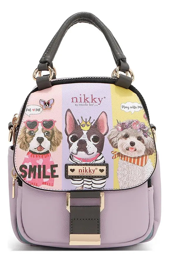 Crossbody Backpack Best Buddies Nikky By Nicole Lee