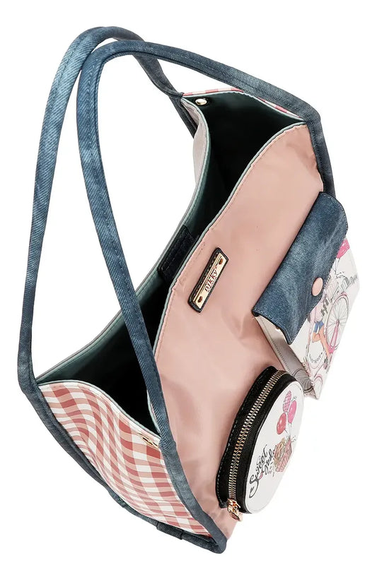 Set 2 Pz Bolsa Hobo Y Crossbody Sweet Girl Nikky By Nl