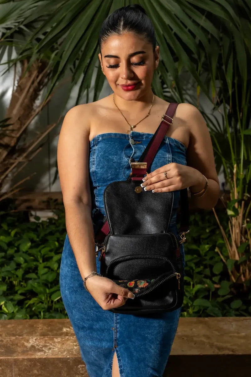 Crossbody Mochila Nikky Makes Friends Nikky By Nicole Lee