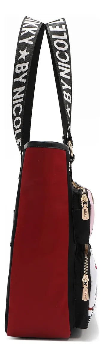 Bolsa Tote Con Bolsitas Al Frente Best Buddies Nikky